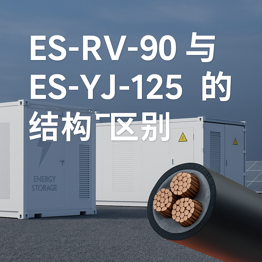 ES-RV-90 和 ES-YJ-125 的结构有什么区别？