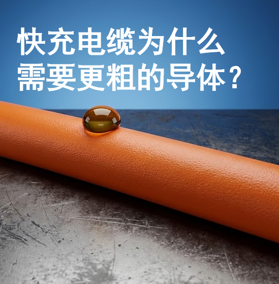 快充电缆为什么必要更粗的导体？揭秘新能源汽车充电的“热”知识